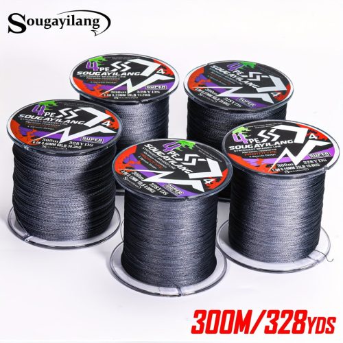Sougayilang 100M 4 szálas PE fonott horgászzsinór – erős és tartós a maximális fogásért