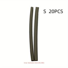   Tartós matt szilikon hőre zsugorodó cső pontyhorgászáshoz