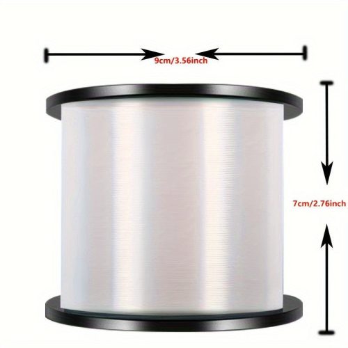 Erős Húzású Átlátszó Nylon Monofil Horgászzsinór