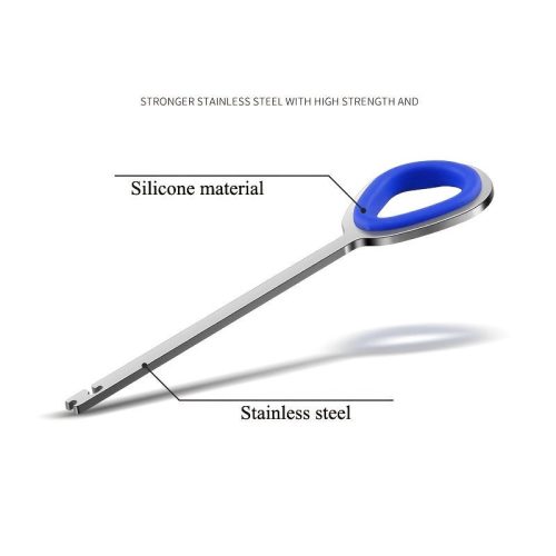 Prémium minőségű rozsdamentes acél horgászolló horogkihúzóval és kompakt tárolódobozzal