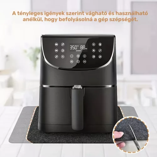 Hőálló alátét légfrissítőhöz, asztalvédő matrac kávéfőzőhöz, asztalhoz, turmixgéphez, kenyérpirítóhoz