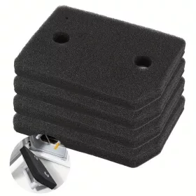   4 db Mie-Le T1 9164761 szárítógép szűrőszivacs hőszivattyús szárítóhoz, 207 × 157 × 30 mm