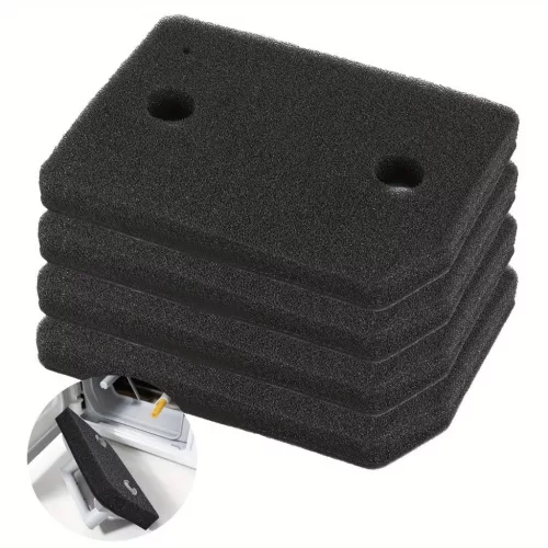 4 db Mie-Le T1 9164761 szárítógép szűrőszivacs hőszivattyús szárítóhoz, 207 × 157 × 30 mm