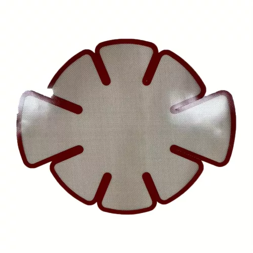 Hosszított szilikon kenyérsütő bélés, tapadásmentes, újrahasználható, 24,13 × 13 cm-es kenyérsütőkhöz Piros