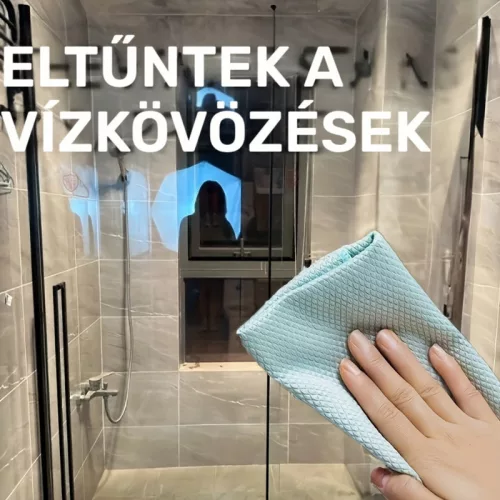 3 db varázslatos tisztítórongy, vízfoltmentes üvegtörlő, konyhai és autó tükör tisztításához