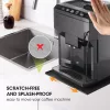 Szilikon alátét kávégépekhez, kompatibilis a De Longhi Magnifica 1 és Philips LatteGo gépekkel Fekete