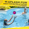 Tartós vízben lebegő labda, puha és nyújtható, medencéhez és strandra Égszínkék, 5,5 cm (72 g)
