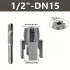 4 db PPR cső menetesző eszköz készlet tömítőszalaggal, DN15 + DN20, PPR és PVC csövekhez