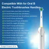 Schallcare pótlófej OB kompatibilis elektromos fogkeféhez, 12 db-os 12 db-os válogatás, fekete