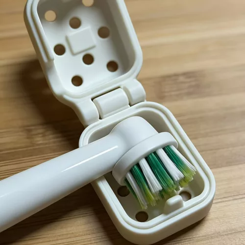 3 db-os Oral-B elektromos fogkefe fejvédő készlet, véletlenszerű színekben, szellőzőnyílásokkal
