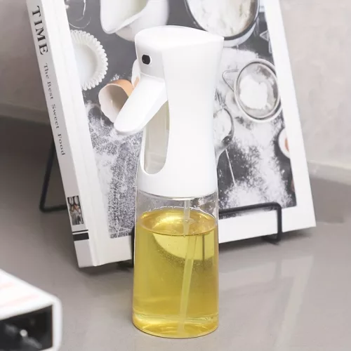 Olívaolaj-permetező palack, 220 ml Fehér