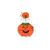 Tök jelmez álca Halloween-ra - gyerek és felnőtt méretben, aranyos narancssárga tök designnal, kiegészítőkkel.