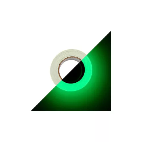 Sötét-világító fluoreszkáló szalag 5m