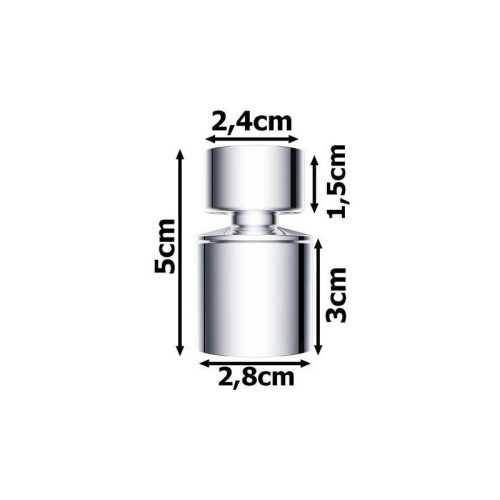 Szivattyús csaptelep kiterjesztő mozgatható 360° változó permetezés