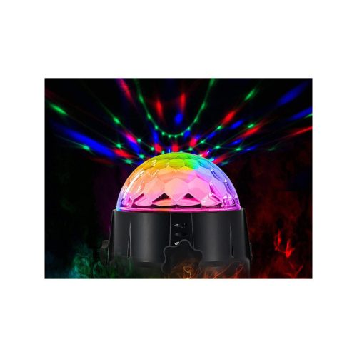 Diszkógömb LED fényeffekt RGB vetítő - Buli fényeffektek, diszkó lámpa, party vetítő