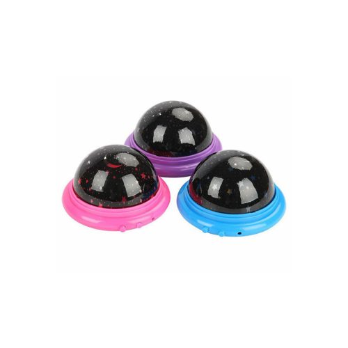 Csillagvetítős éjszakai lámpa - égbolt kör alakú LED-vel