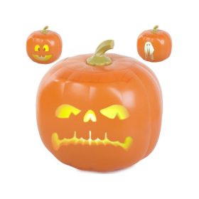 Sütőtök animációs vetítő halloween éjszakai fény