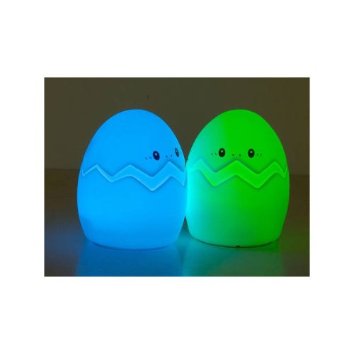 Gyerek éjjeli fény RGB érintős USB tojás - LED