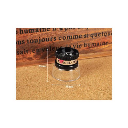 Pénztáros szem luxus 15x nagyító