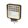 Led munkalámpa 42 LED-del és halogén izzóval 126W 12V-24V Cree technológiával