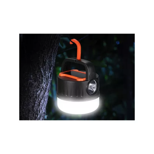 Túrázó lámpa, újratölthető LED USB, akasztóval