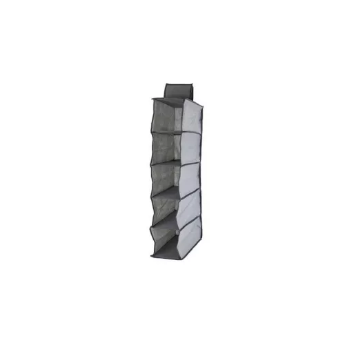 Ruhatárszervező függő polccal 5 polccal 70 cm - ruhásszekrény rendező polc 70 cm - ruharendező függő polc 5 polccal