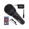 Karaoke vezeték nélküli mikrofon + állomás + kábel.