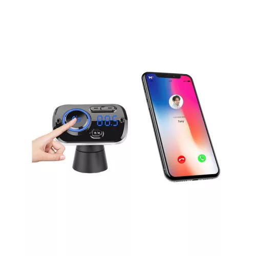 Bluetooth USB 5.0 multifunkciós FM adó 8 az 1-ben