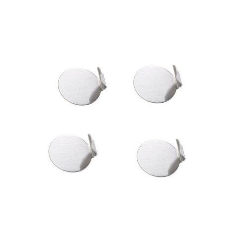 Nemesacél öntapadós akasztók 4 db