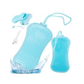   Szilikon háti kefe testmasszírozó - masszírozó kefe - testápolás - szilikon masszírozó - háti kefe - testkefe