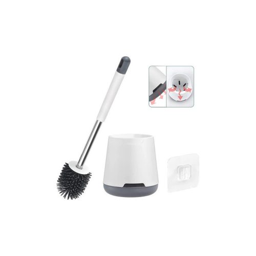 Szilikon WC kefe függeszthető fürdőszoba WC-hez