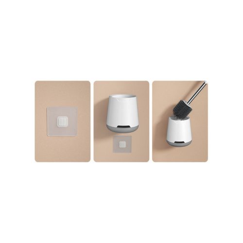 Szilikon WC kefe függeszthető fürdőszoba WC-hez