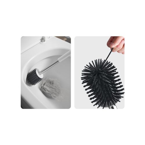Szilikon WC kefe függeszthető fürdőszoba WC-hez