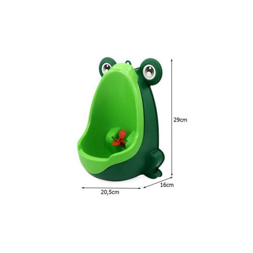 Fiú gyerek falra szerelhető béka piszoár - gyerek WC, falra szerelhető piszoár, fiú gyerek piszoár, béka alakú piszoár
