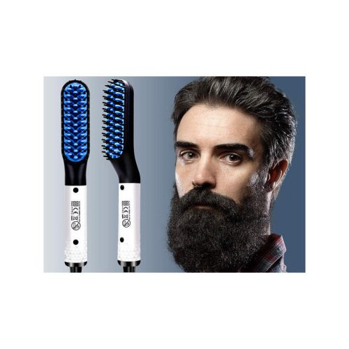 Hajegyenesítő kefe szakáll és haj fésűvé alakító kefe - hajsimító és szakállsimító kefe