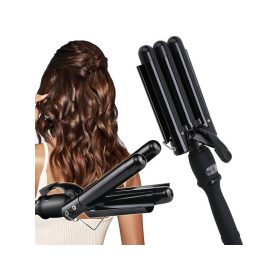   Hajhullámok készítő kerámia hajgöndörítő - Hullámosító hajvasaló