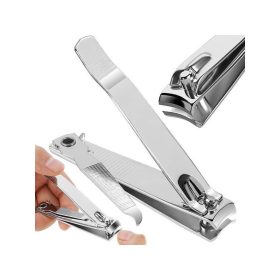   Erős acél körmösvágó nagy méretű körömreszelővel - Körömvágó erős acélból, nagy méretű, körömreszelővel