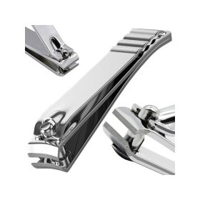   Körömcsipesz erős acél manikűr króm - Körömápolás, manikűr, erős körömcsipesz, krómozott kivitel