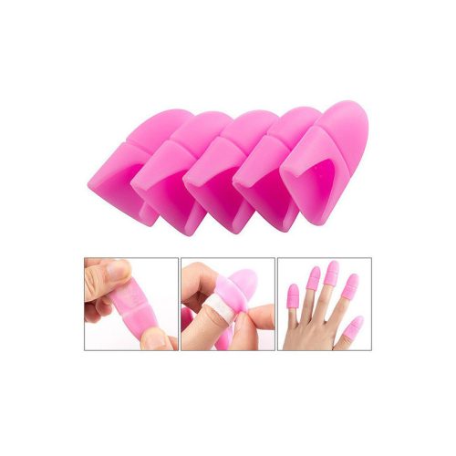 Szilikon csipeszek hibrid, zselé és porcelán eltávolításához.