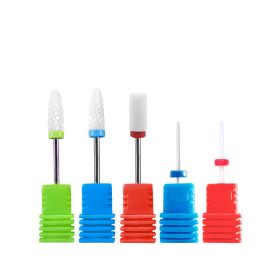   Kerámia vágókészlet 5 db hibrid zseléhez - körömápolás, manikűr, szépségápolás, műköröm, körömdíszítés