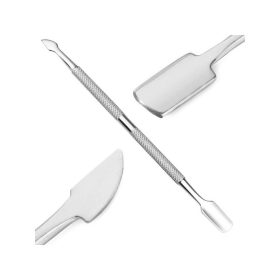   Nemesacél körömápoló spatula és kaparó hibrid körömápoláshoz