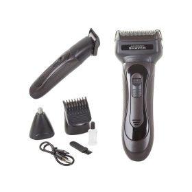   Férfi szakálltrimmer orr- és fülszőr vágó 3 az 1-ben - Szőrtelenítő eszköz férfiaknak - Szakállnyíró - Hajvágó