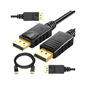  8K 4K 2K 1.5m Hang- és Videókábel DisplayPort csatlakozóval