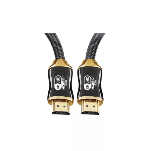 HDMI 2.1 videó kábel Ultra High Speed 8K 60Hz 4K 120Hz HQ arany 2m