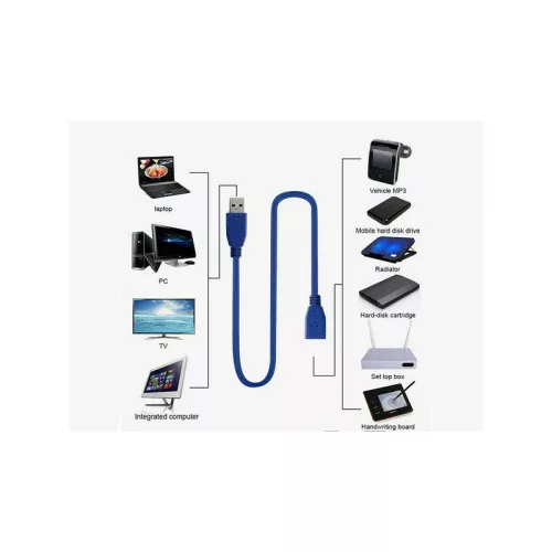 USB 3.0 adapter árnyékolt kábel 1.5m