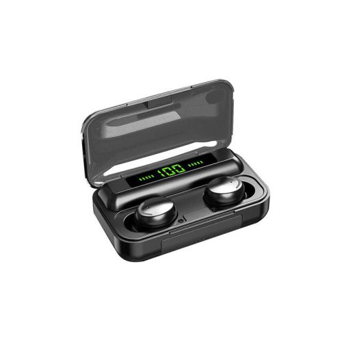 Bluetooth vezeték nélküli fejhallgató F9 TWS powerbankkal