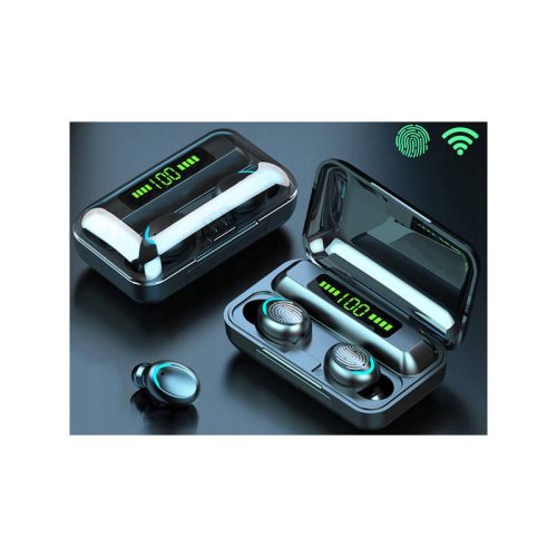 Bluetooth vezeték nélküli fejhallgató F9 TWS powerbankkal