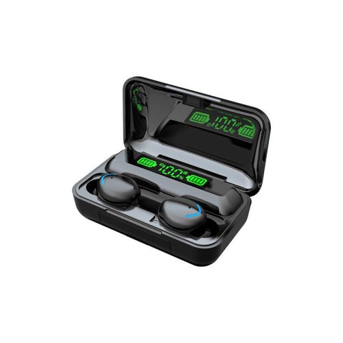 Bluetooth vezeték nélküli fejhallgató F9 TWS powerbankkal