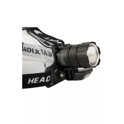 Fejlámpa Bailong LED Cree XHP360 Powerbankkal - Outdoor, túrázás, camping, túrázás, éjszakai tevékenységek