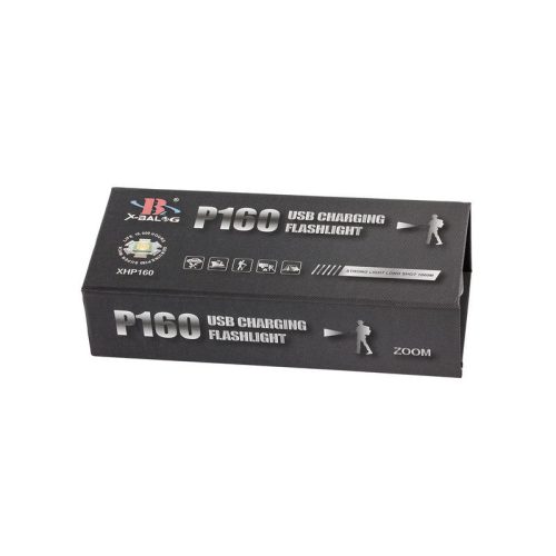 Taktikai katonai Bailong vezetett Cree XHP160 zseblámpa